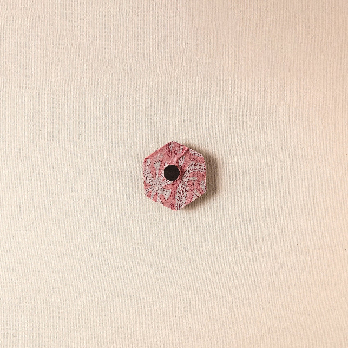 Elephant - Handmade Fabart Wooden Magnet