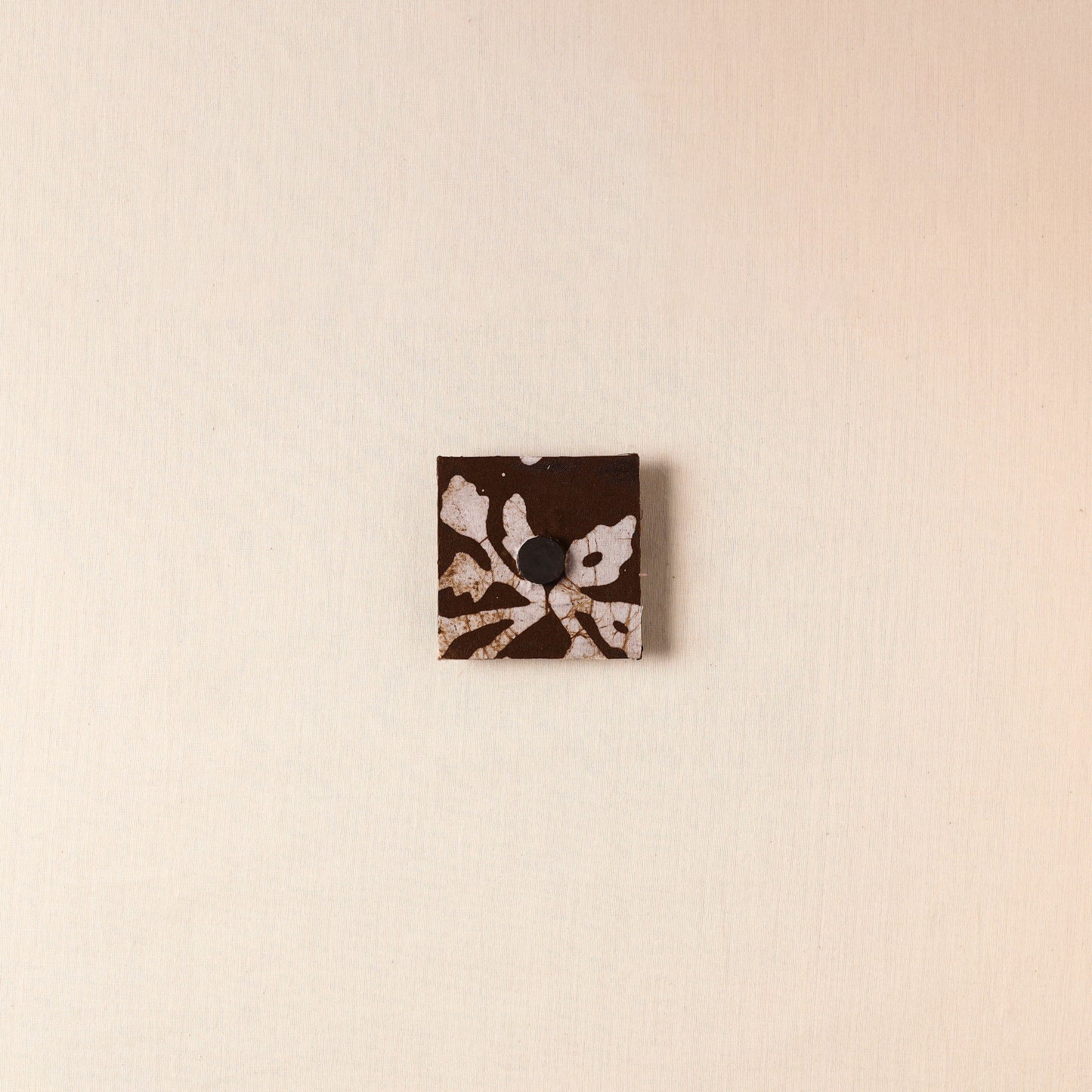 Elephant - Handmade Fabart Wooden Magnet