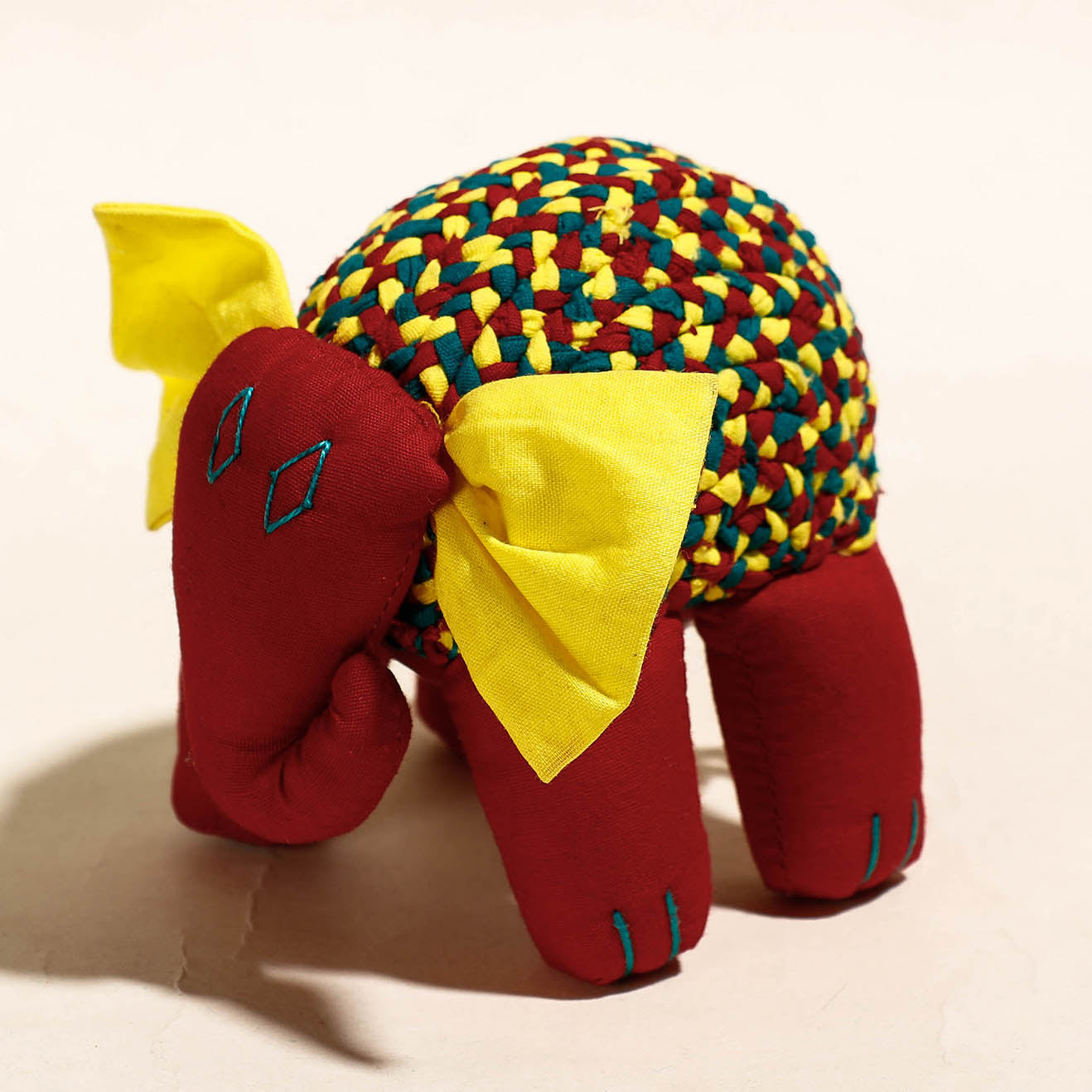 Crocodile - Handmade Stuffed Toy by Dastkar Ranthambhore