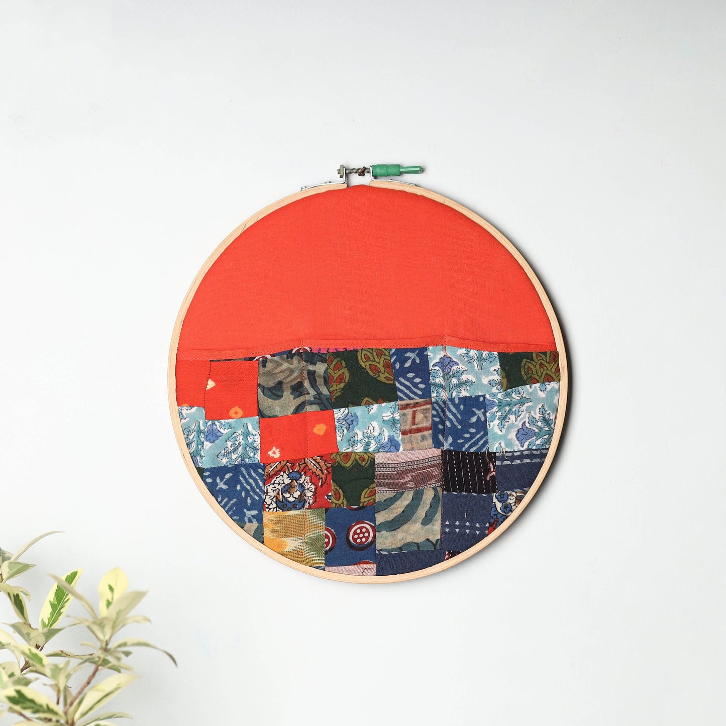 Embroidery Hoop Wall Decor (Large) 08