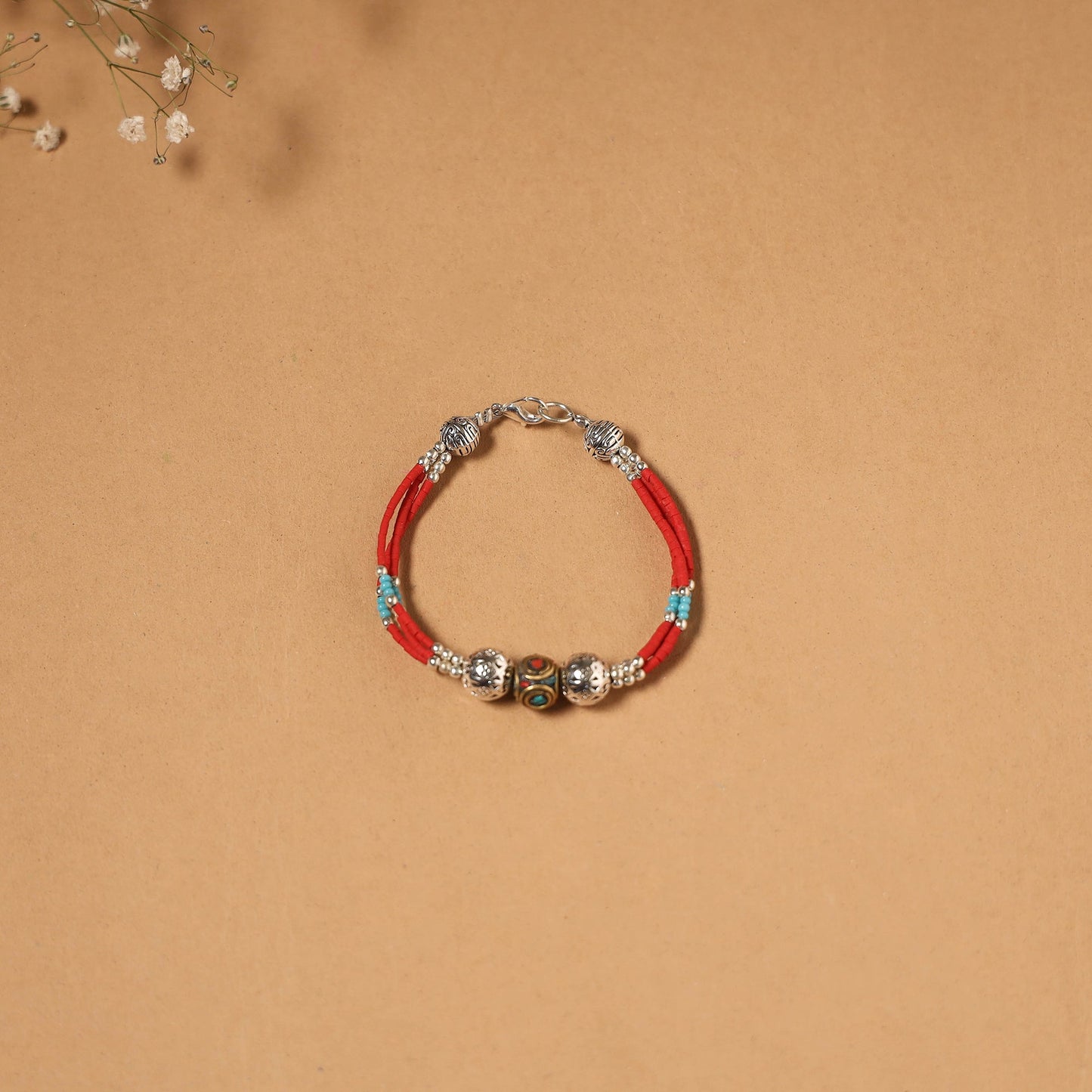 Ethnic tribal tibetan beads bracelet from himalaya 25