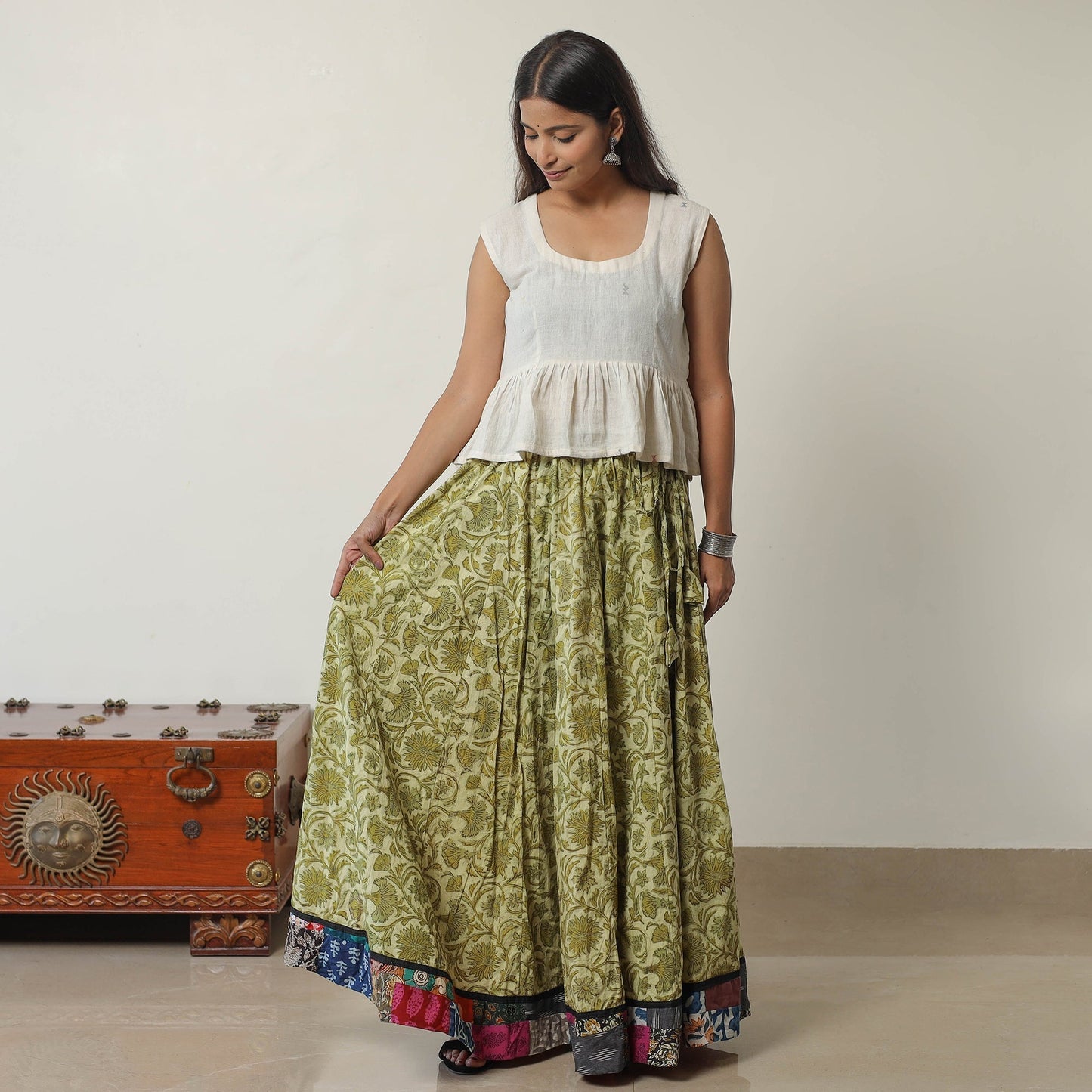 Bagru Skirt