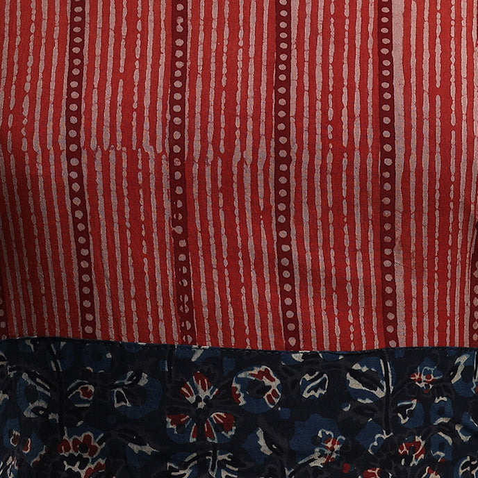 Buy Pipad Block Printed Cotton Blouse Piece Online at iTokri.com
