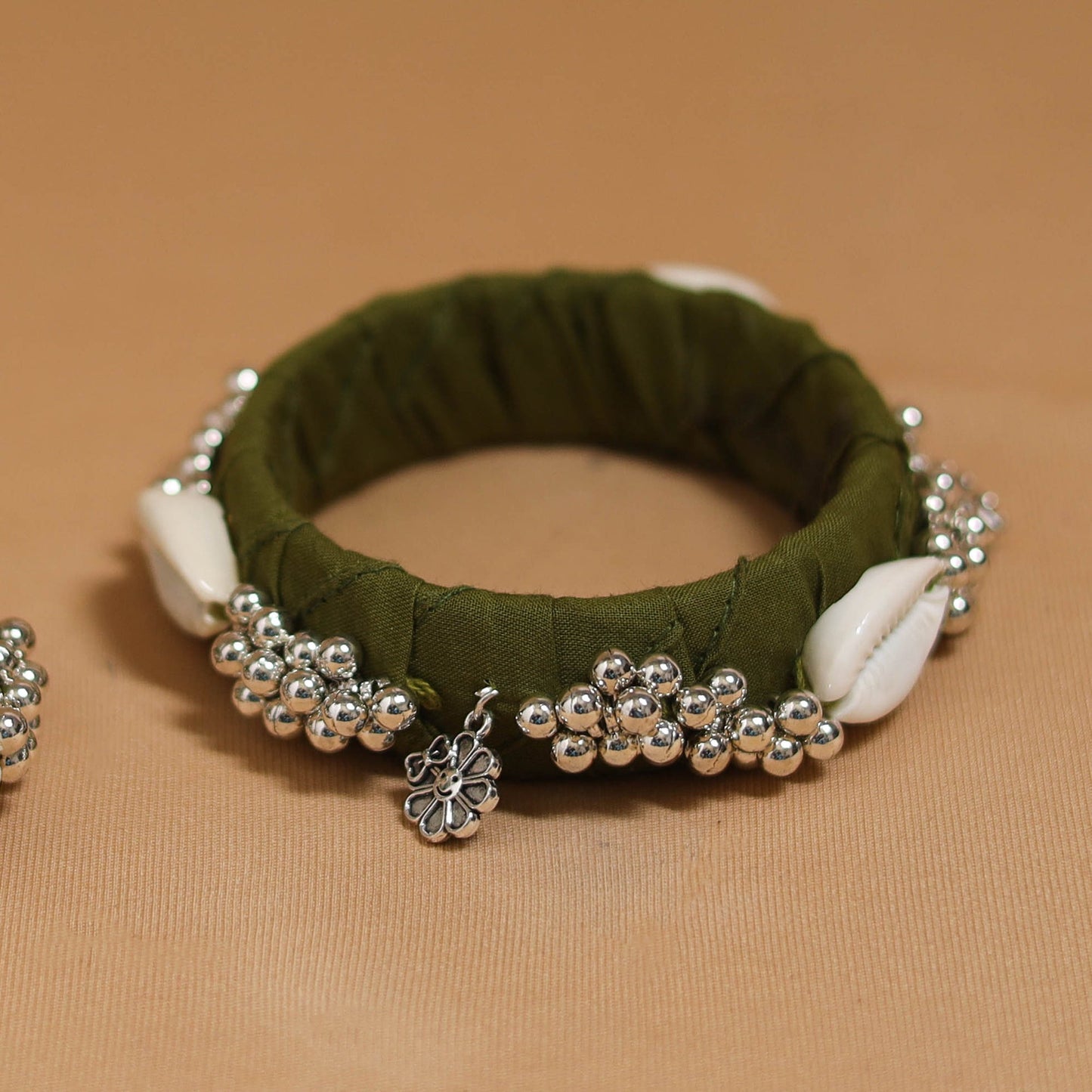 Fabart ghungroo work handmade bangle so2 (size - 2-4) 09