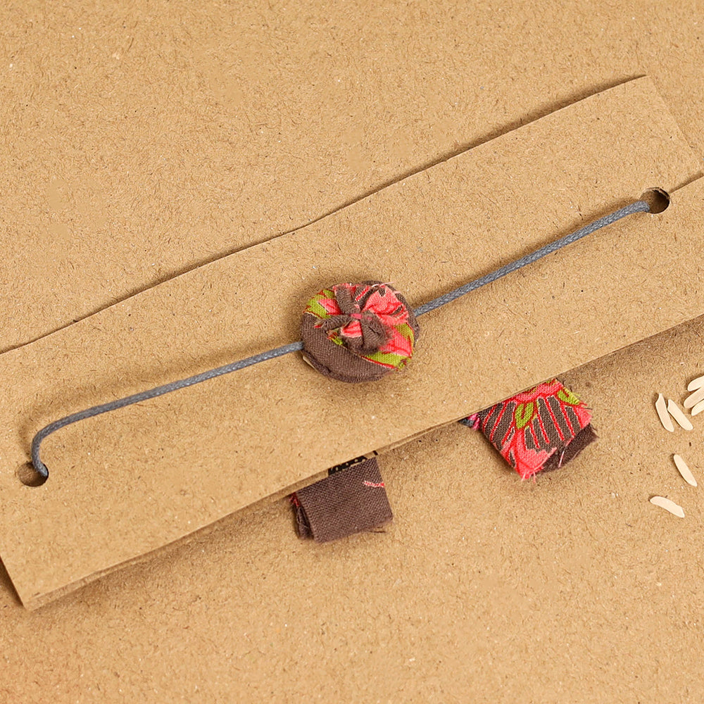 Fabric Artisanal Rakhi by Lukka Chuppi