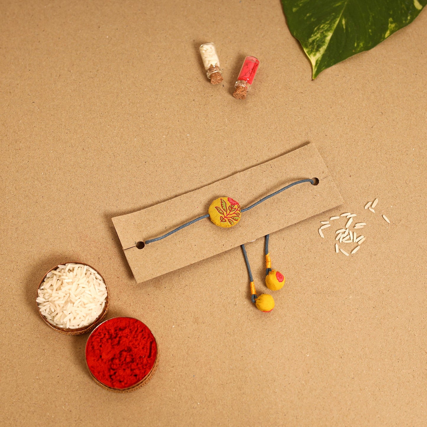 Fabric Artisanal Rakhi by Lukka Chuppi