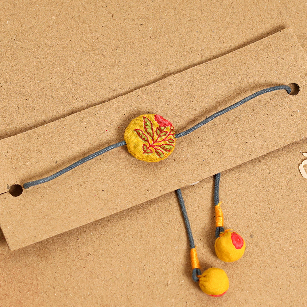 Fabric Artisanal Rakhi by Lukka Chuppi
