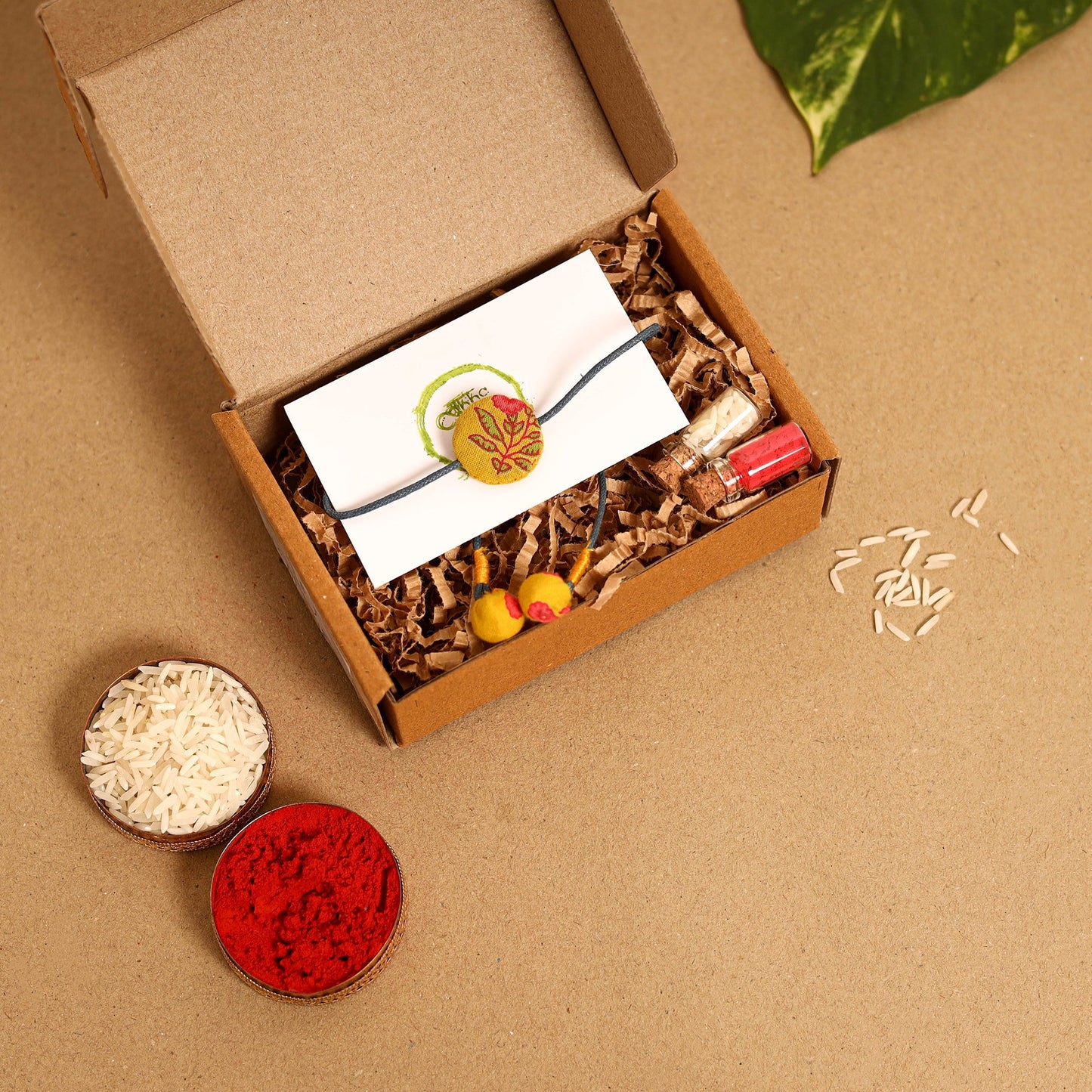 Fabric Artisanal Rakhi by Lukka Chuppi