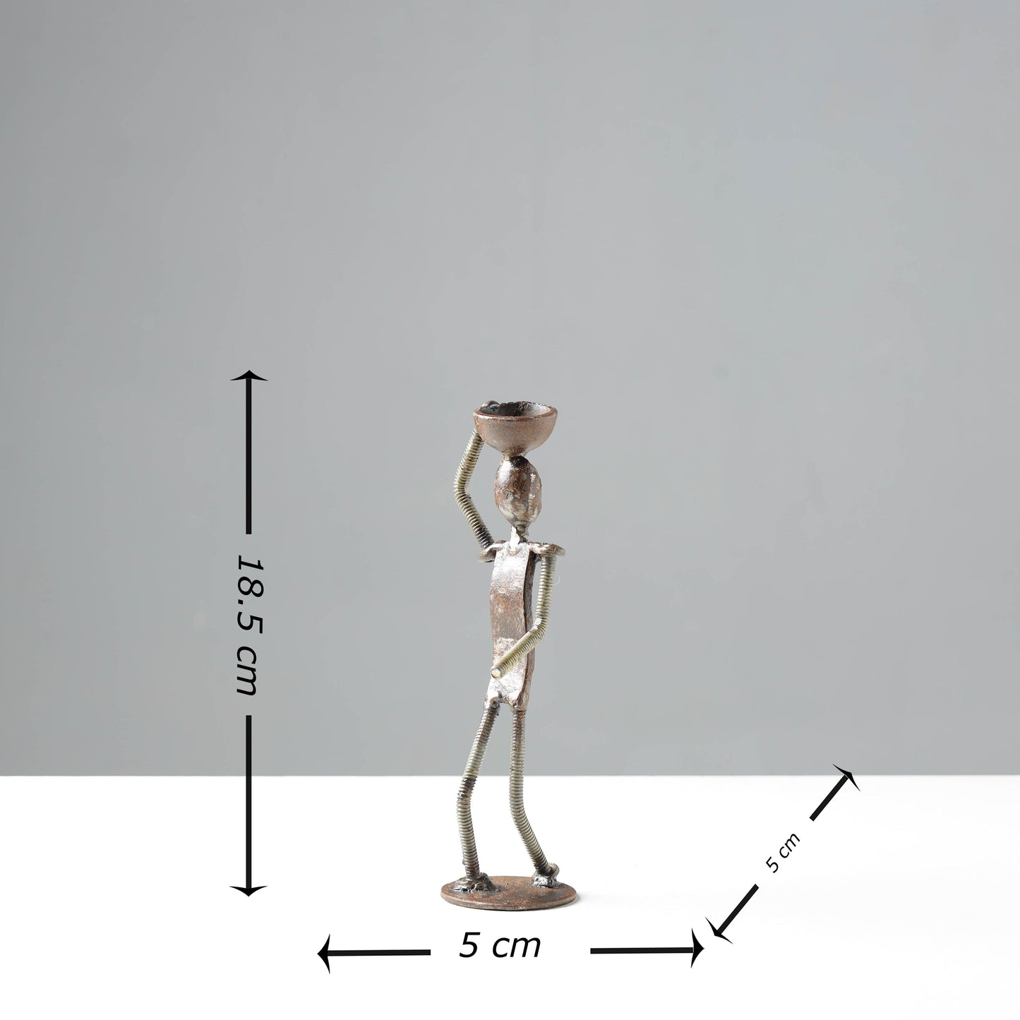 Handmade Recycled Metal Sculpture by Debabrata Ruidas