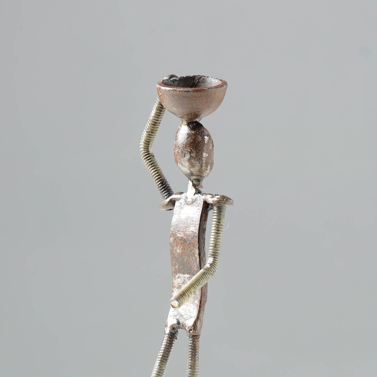 Handmade Recycled Metal Sculpture by Debabrata Ruidas