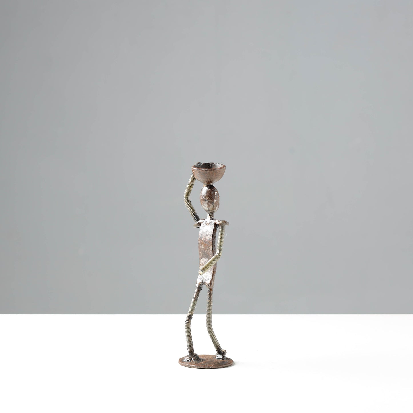 Handmade Recycled Metal Sculpture by Debabrata Ruidas