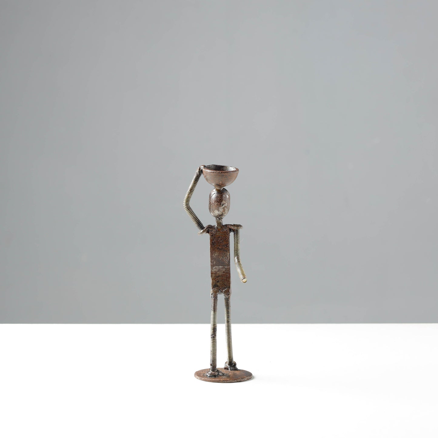 Handmade Recycled Metal Sculpture by Debabrata Ruidas