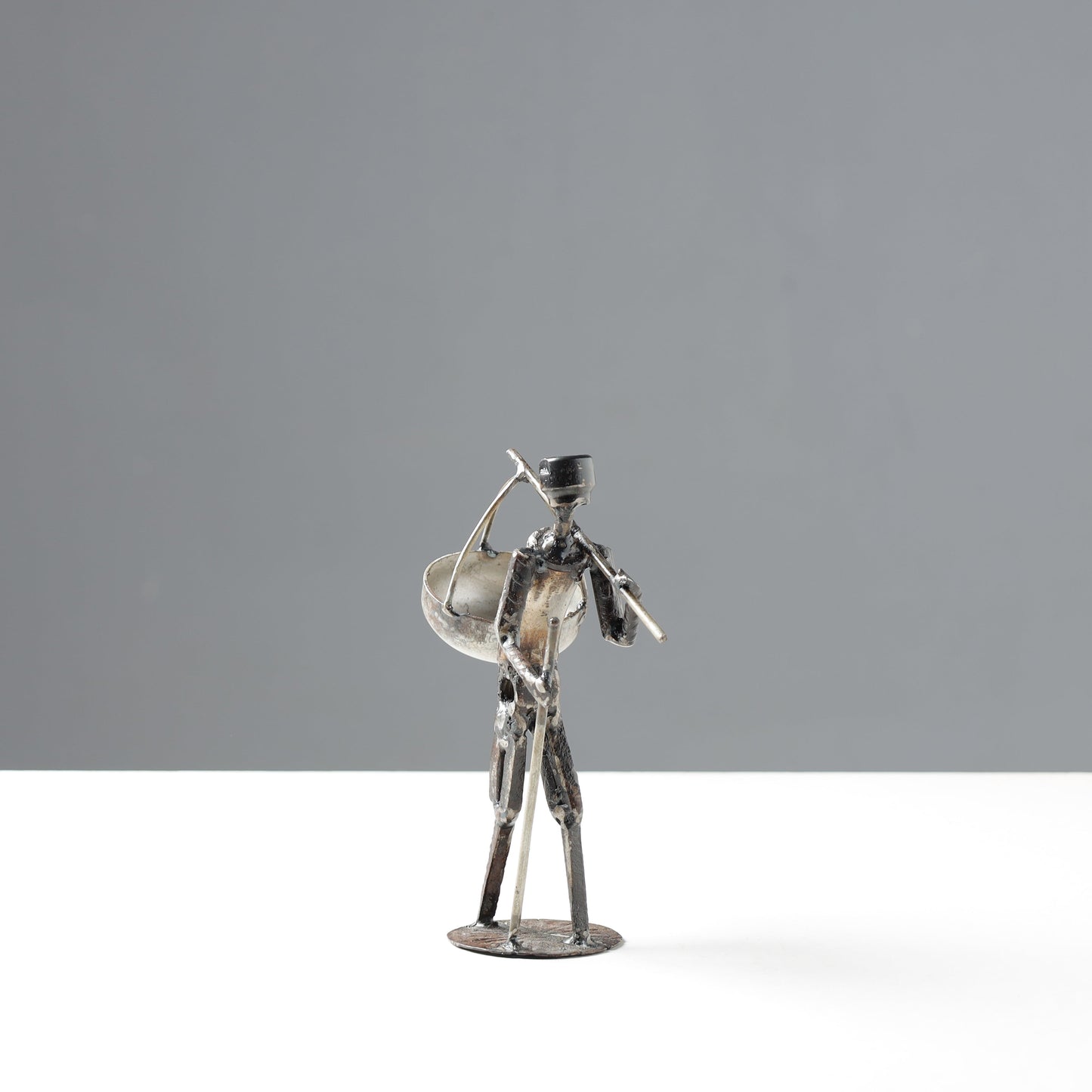 Handmade Recycled Metal Sculpture by Debabrata Ruidas