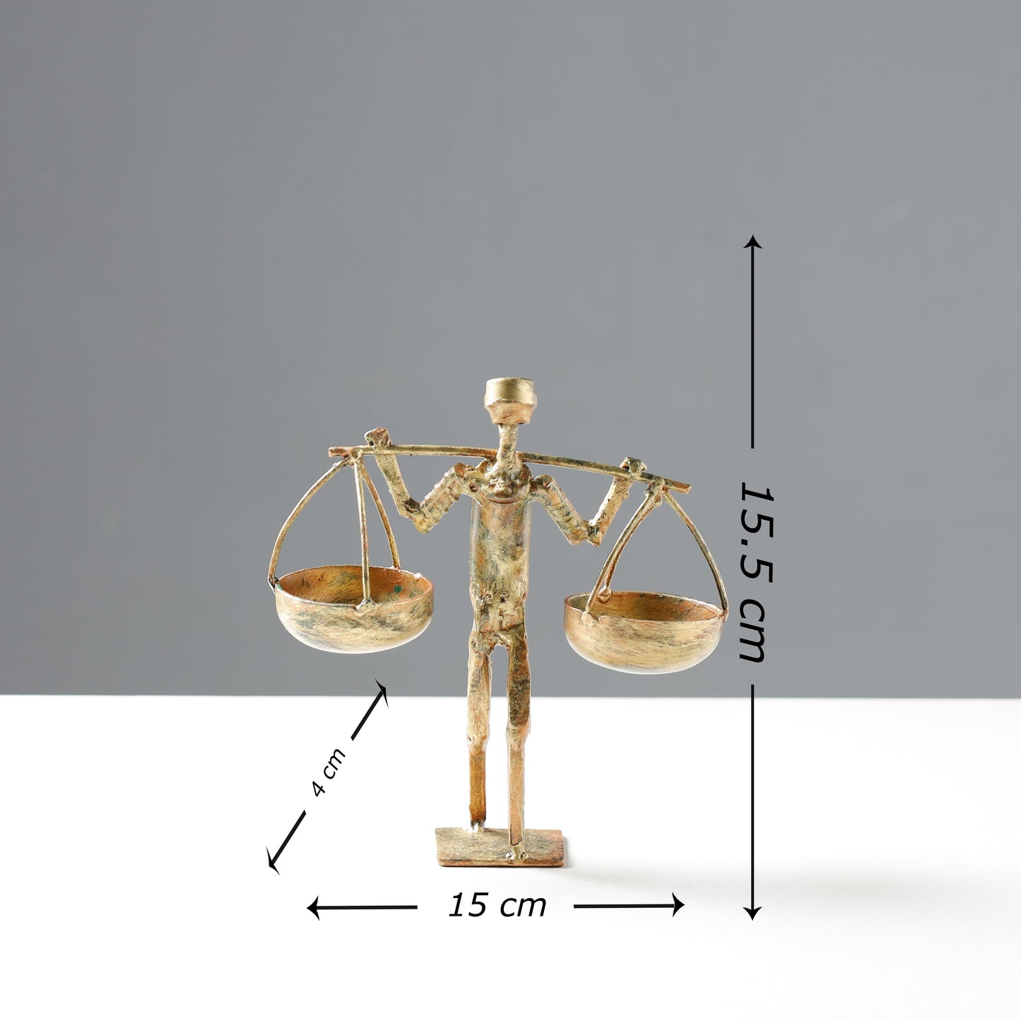 man metal sculpture