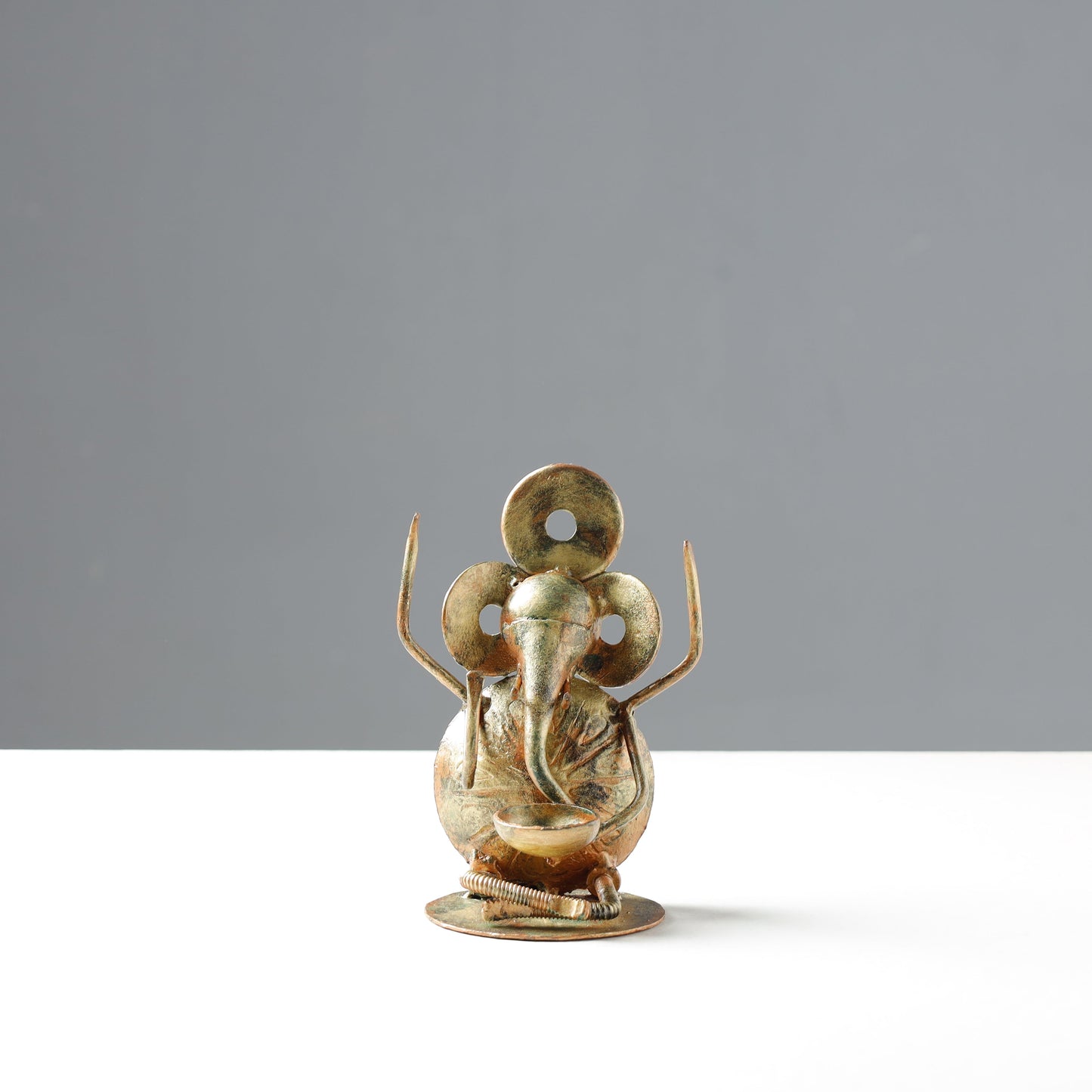 Handmade Recycled Metal Sculpture by Debabrata Ruidas