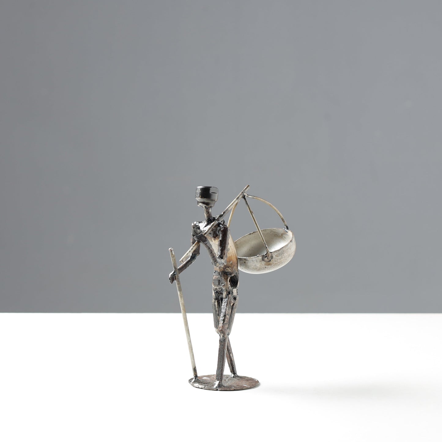 Handmade Recycled Metal Sculpture by Debabrata Ruidas