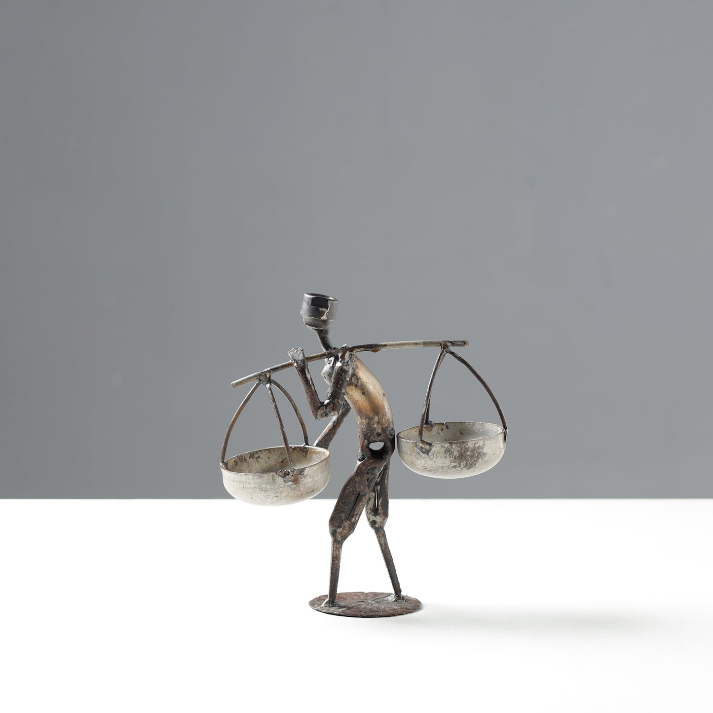 Handmade Recycled Metal Sculpture by Debabrata Ruidas