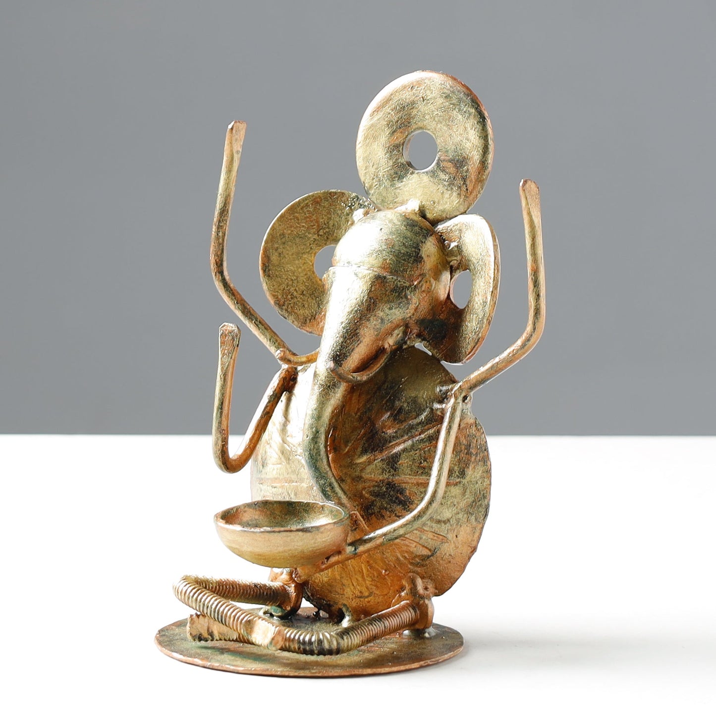 Handmade Recycled Metal Sculpture by Debabrata Ruidas