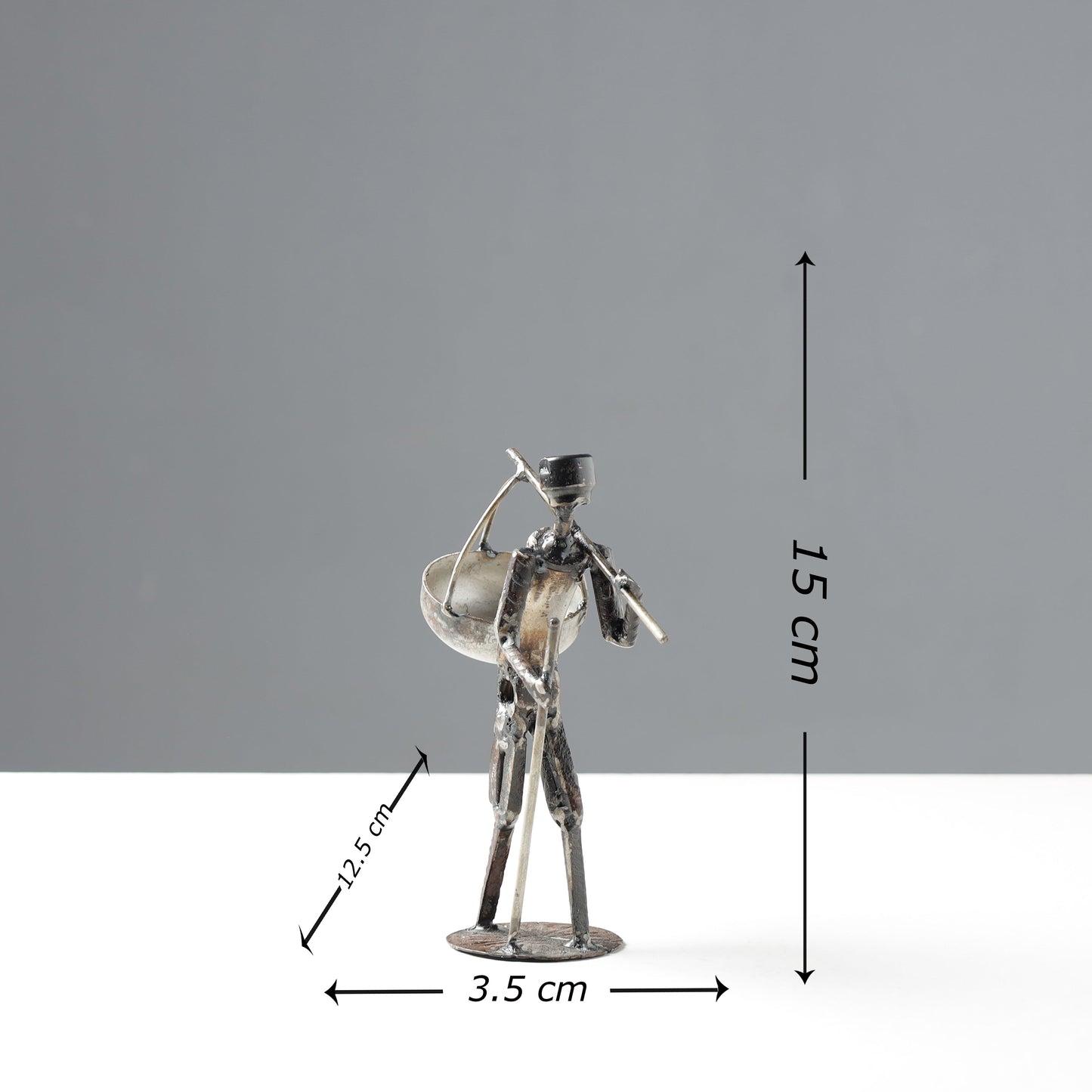 Handmade Recycled Metal Sculpture by Debabrata Ruidas