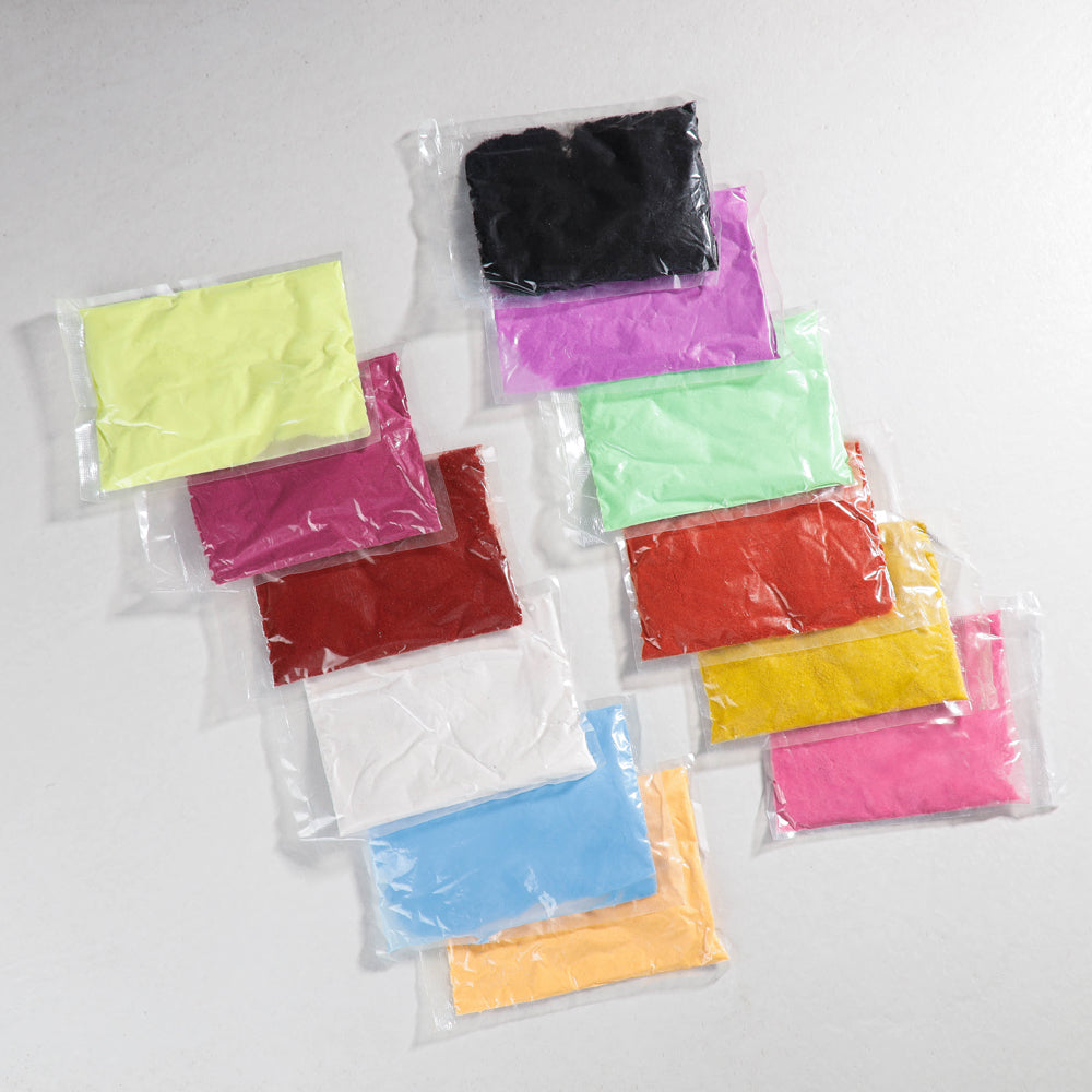 Festival Rangoli Colours - 100 gm (Set of 12)
