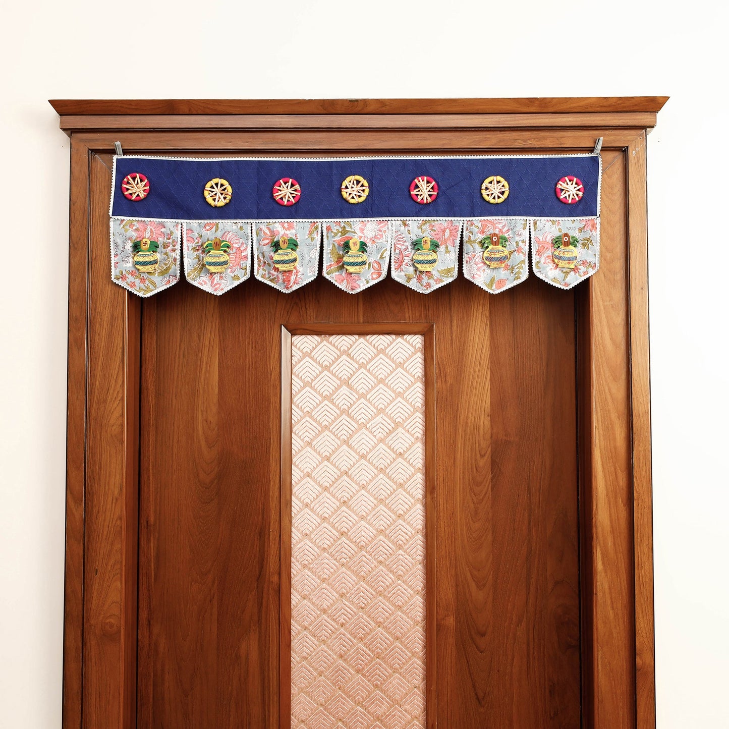 Festive Decor Hand Block Printed Traditional Toran 02