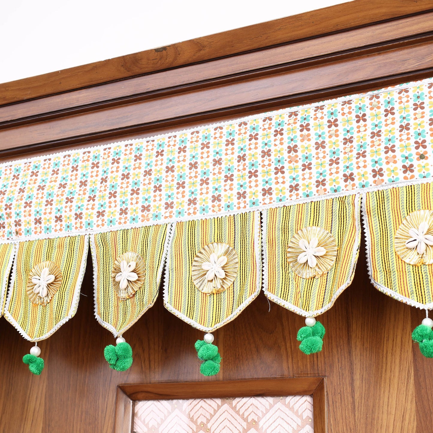 Festive Decor Hand Block Printed Traditional Toran