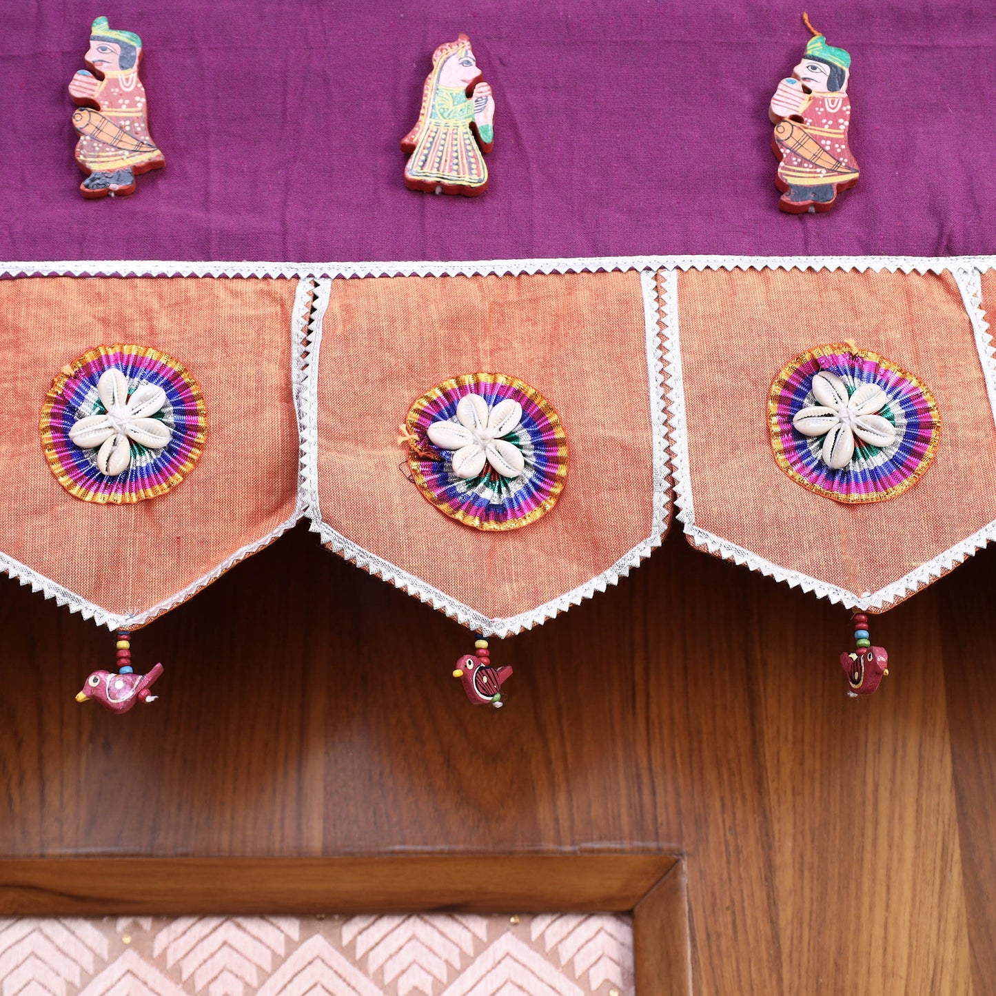 Festive Decor Hand Block Printed Traditional Toran