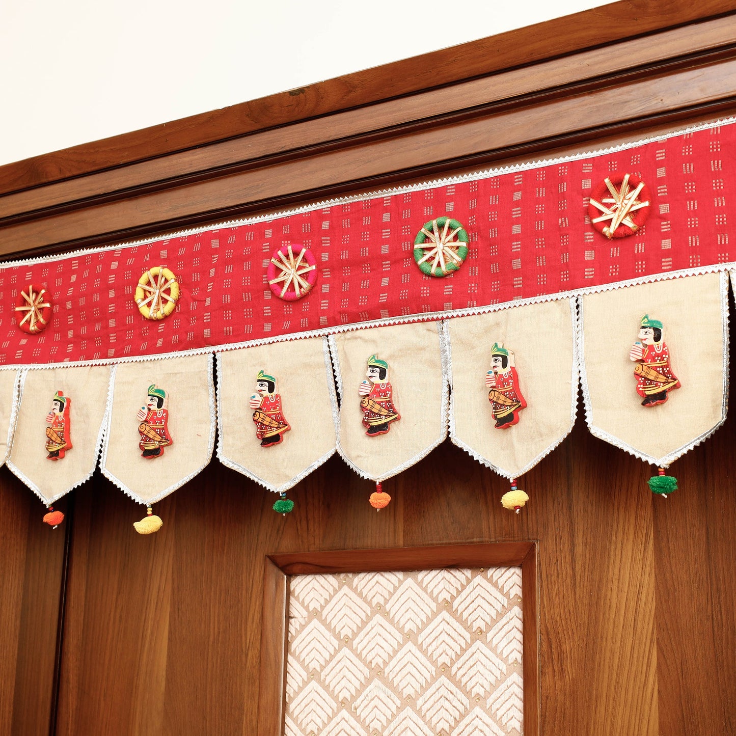 Festive Decor Hand Block Printed Traditional Toran