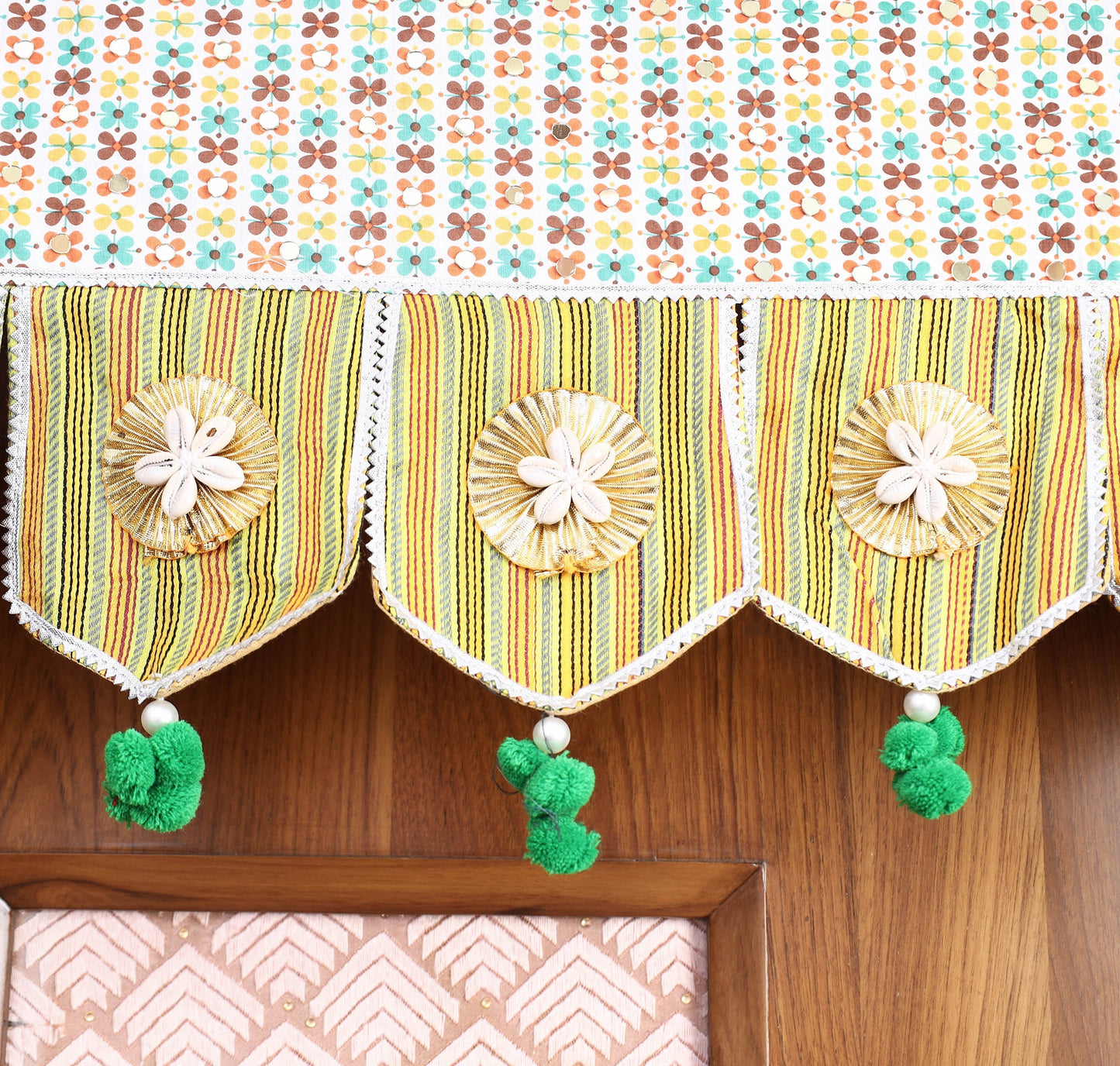 Festive Decor Hand Block Printed Traditional Toran