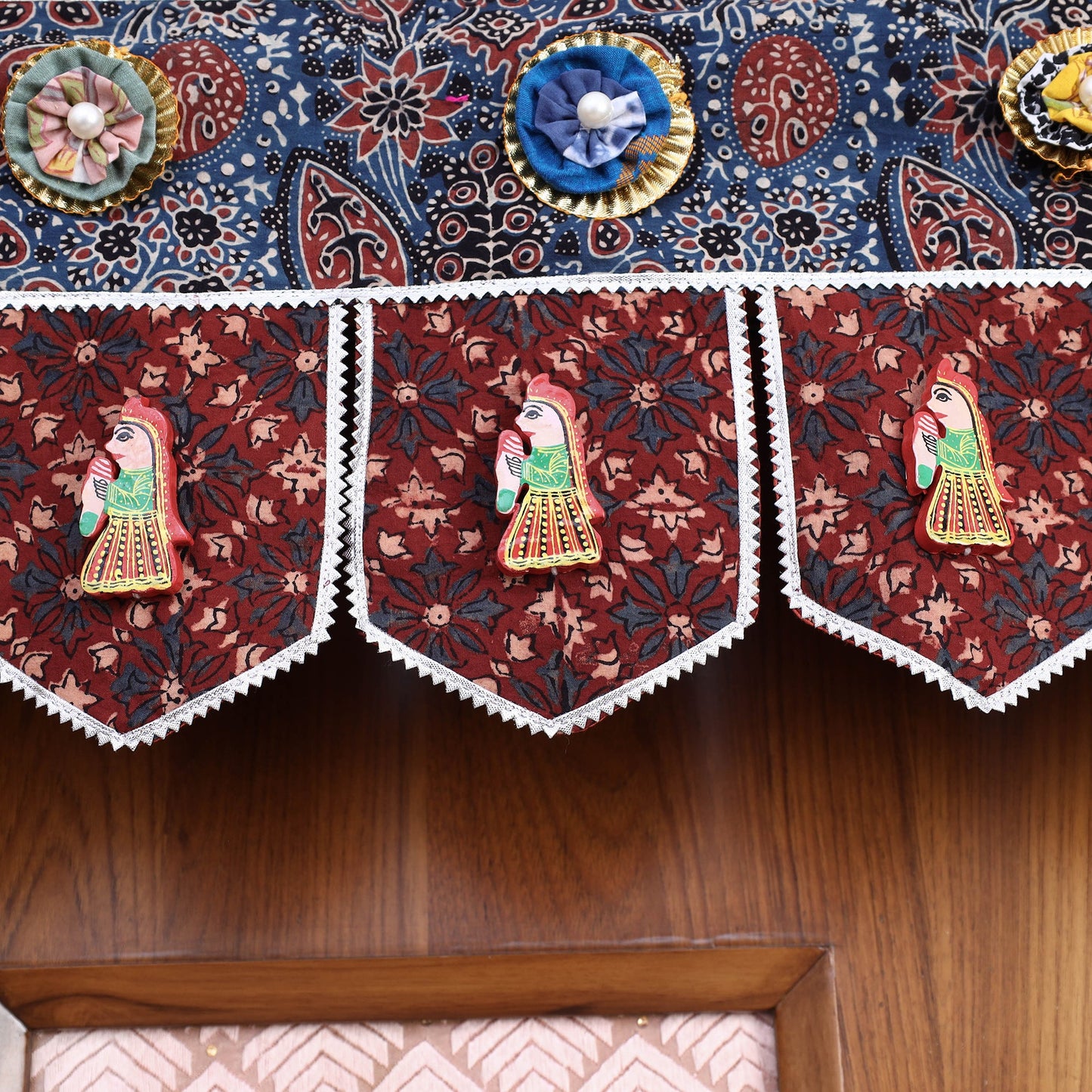 Festive Decor Hand Block Printed Traditional Toran