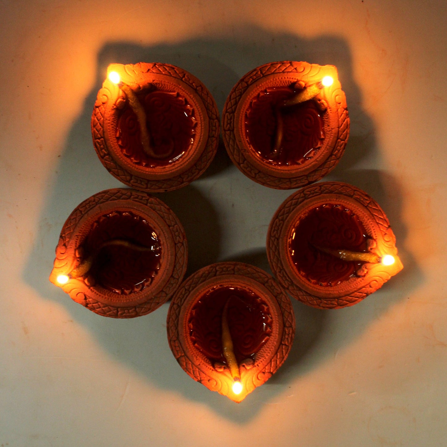 Terracotta Diyas for Eco Friendly Lighting!