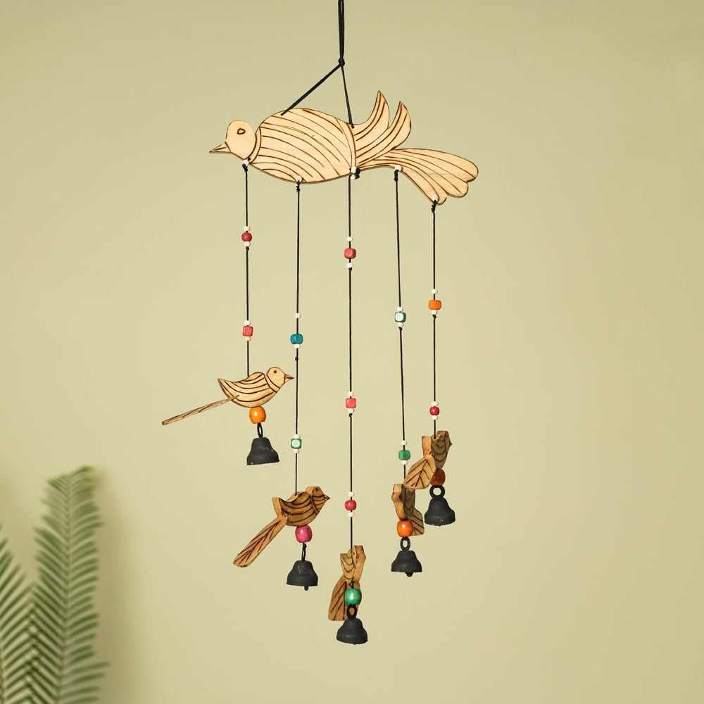 Handcarved Khamhar Wood Jhoomar / Hanging