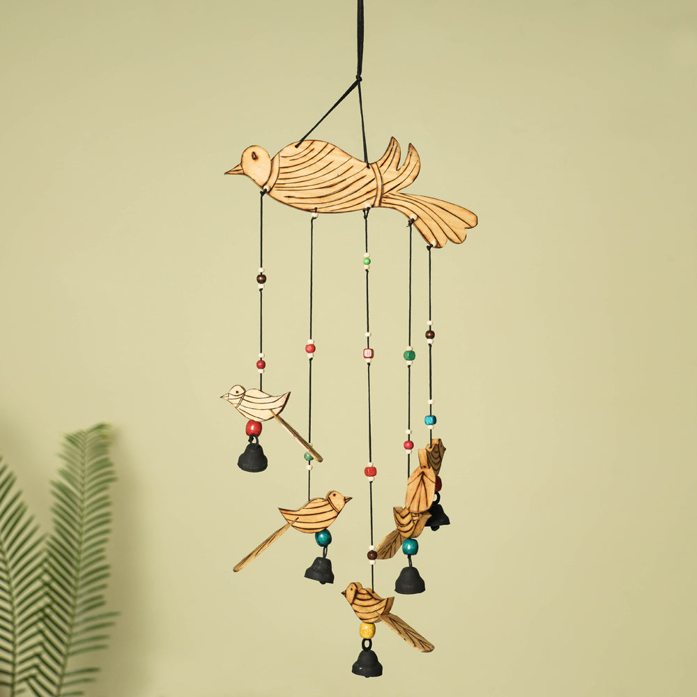 Handcarved Khamhar Wood Jhoomar / Hanging
