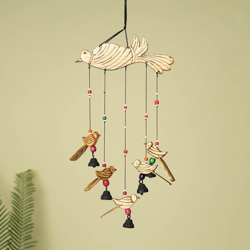 Handcarved Khamhar Wood Jhoomar / Hanging