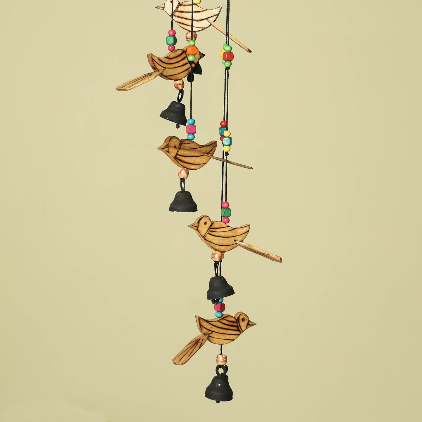 Handcarved Khamhar Wood Jhoomar / Hanging