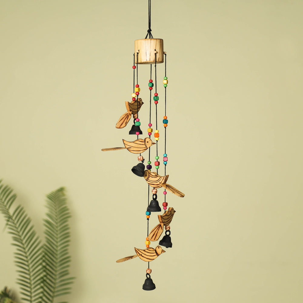 Handcarved Khamhar Wood Jhoomar / Hanging