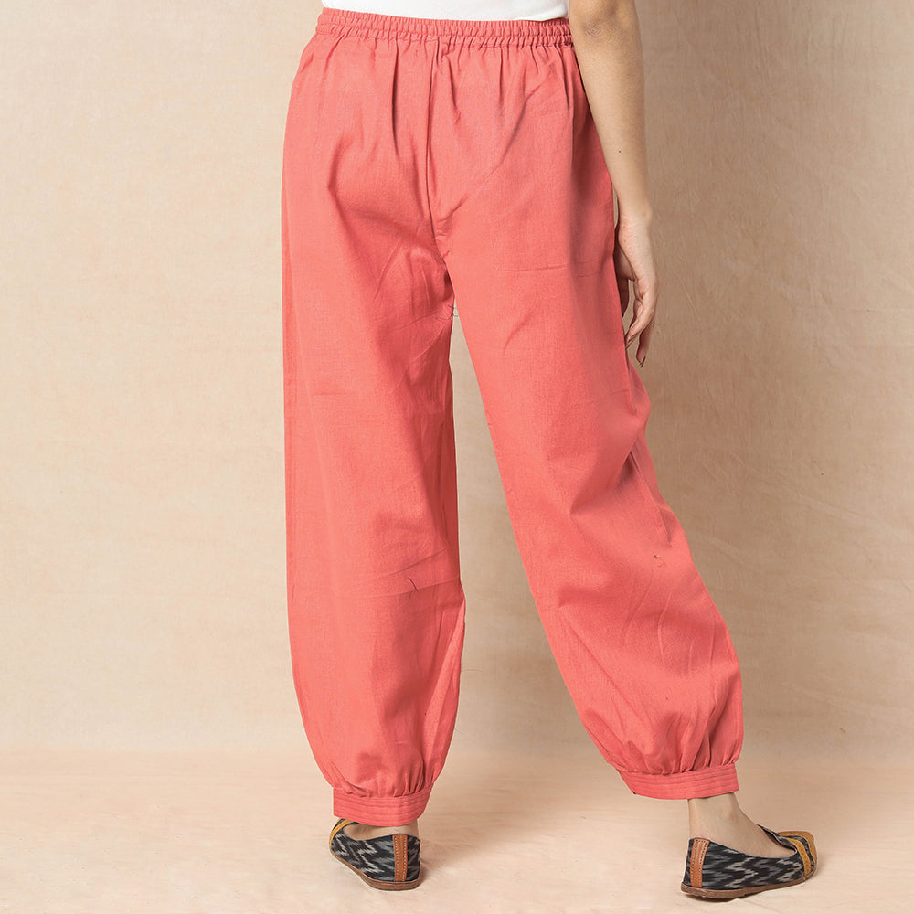 Flex Cotton Plain Elasticated Pant