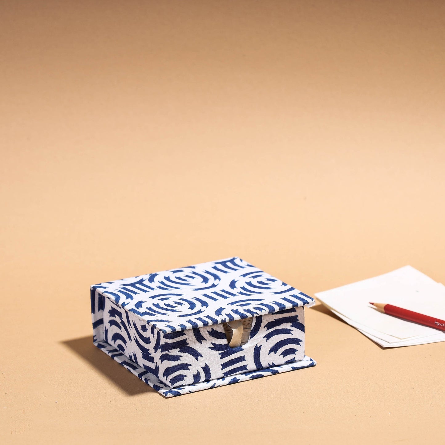 Floral Printed Handcrafted Card Holder with Slips