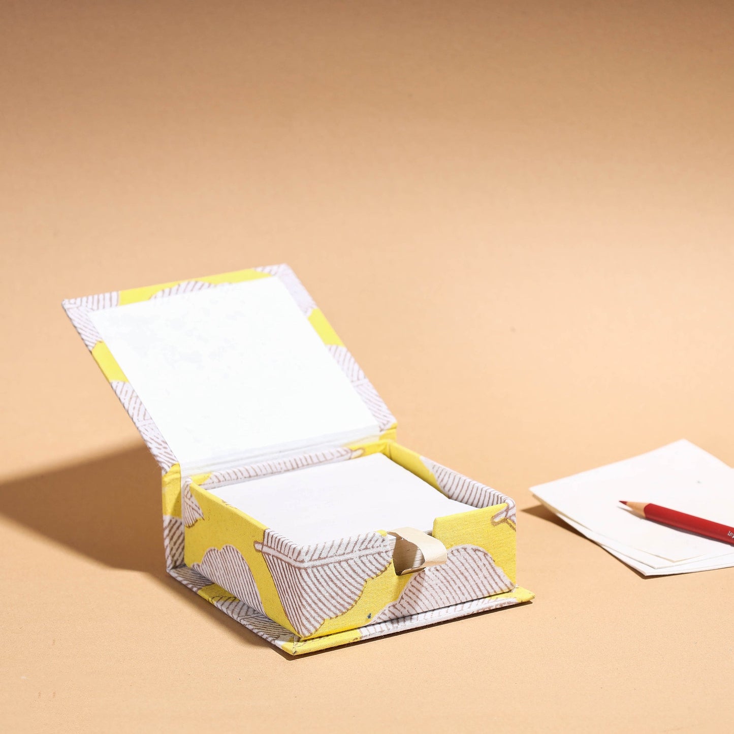 Floral Printed Handcrafted Card Holder with Slips
