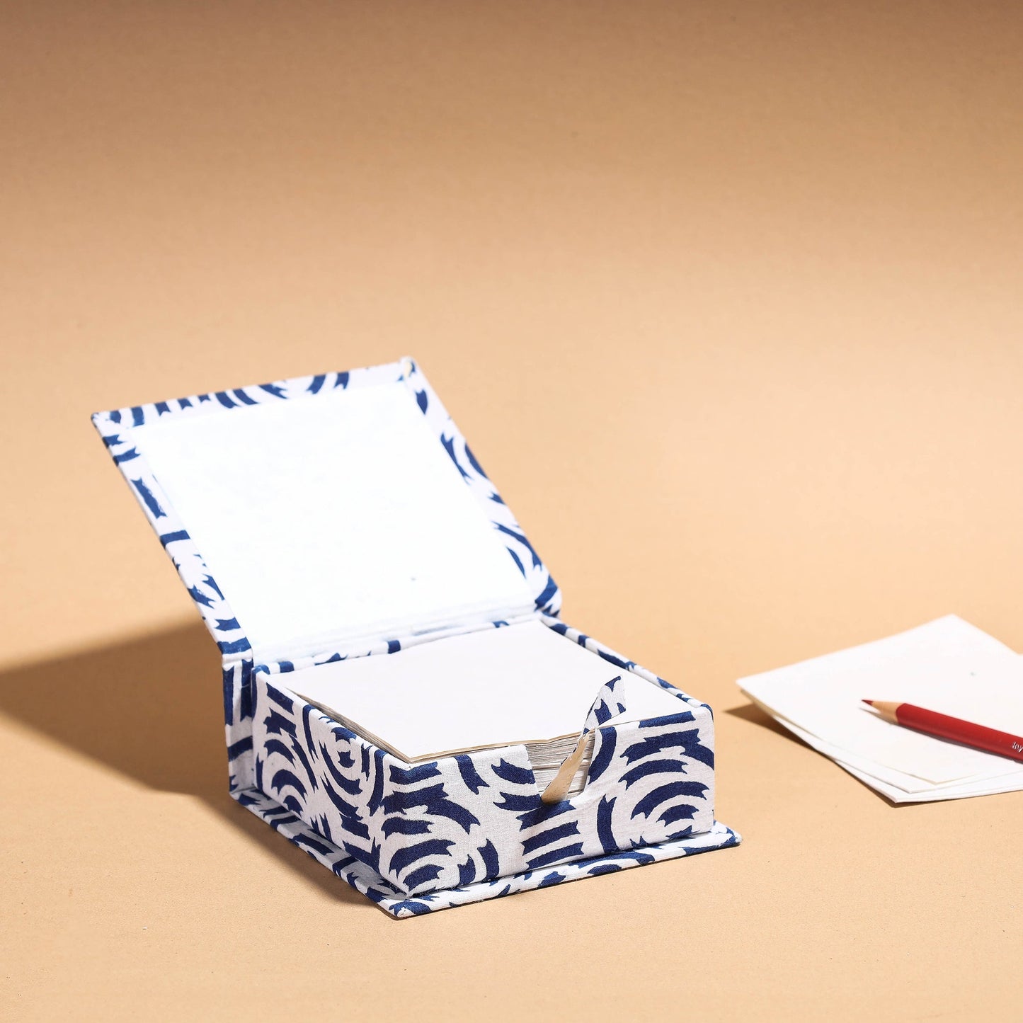 Floral Printed Handcrafted Card Holder with Slips