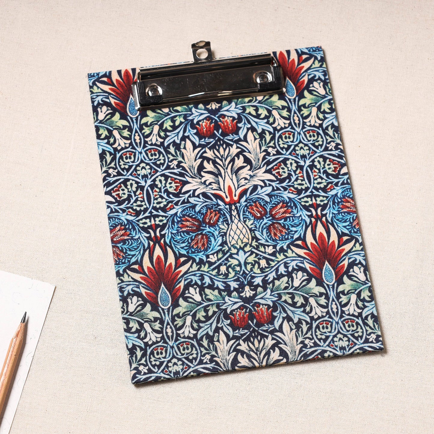 Floral Printed Handcrafted Clipboard