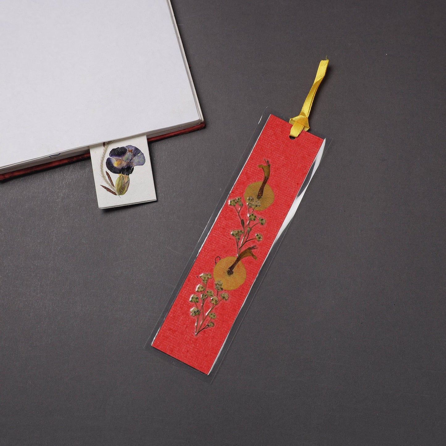 Buy Flower Art Handmade Paper Bookmark