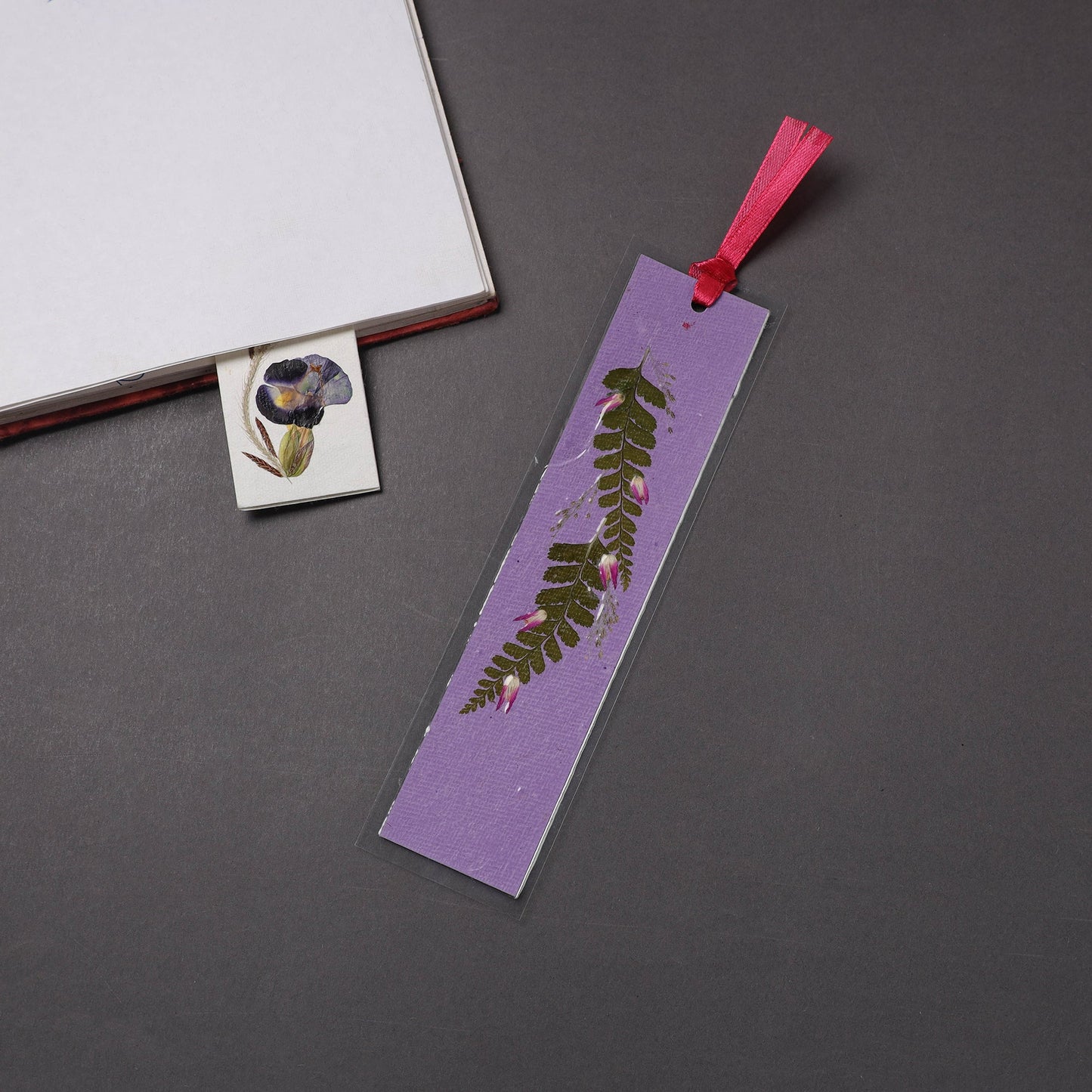 Buy Flower Art Handmade Paper Bookmark