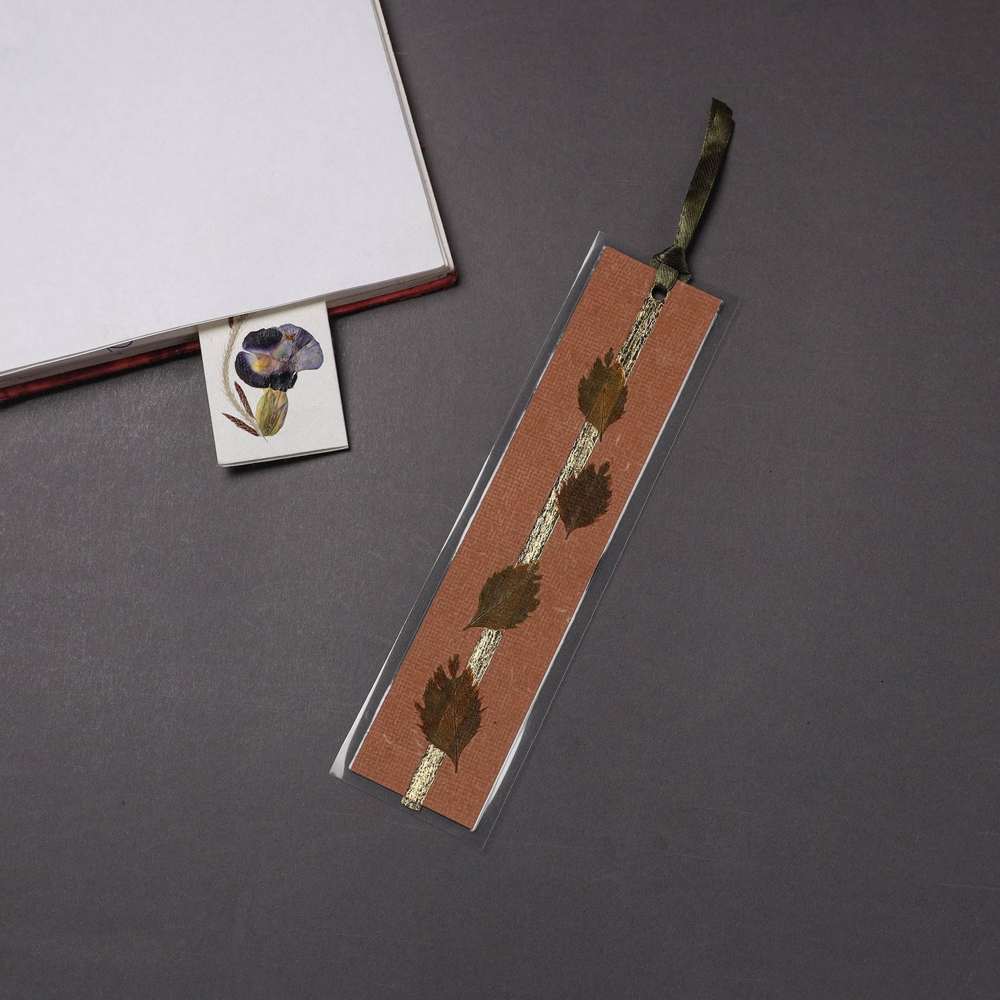 Buy Flower Art Handmade Paper Bookmark