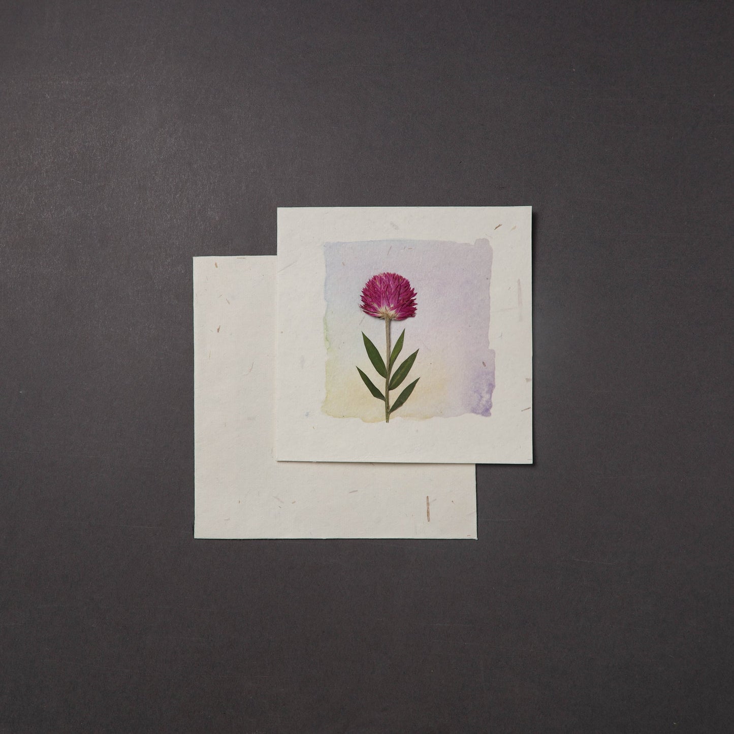 Flower Art Handmade Paper Greeting Card