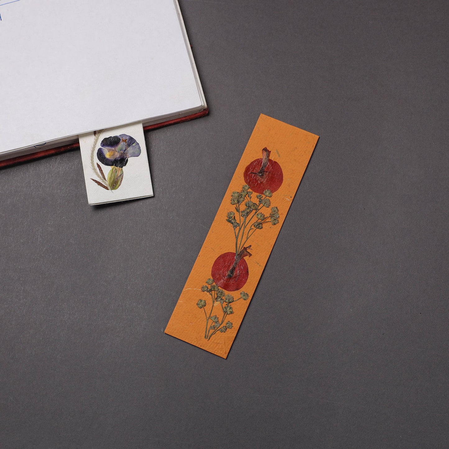 Buy Flower Art Handmade Paper Magnetic Bookmark