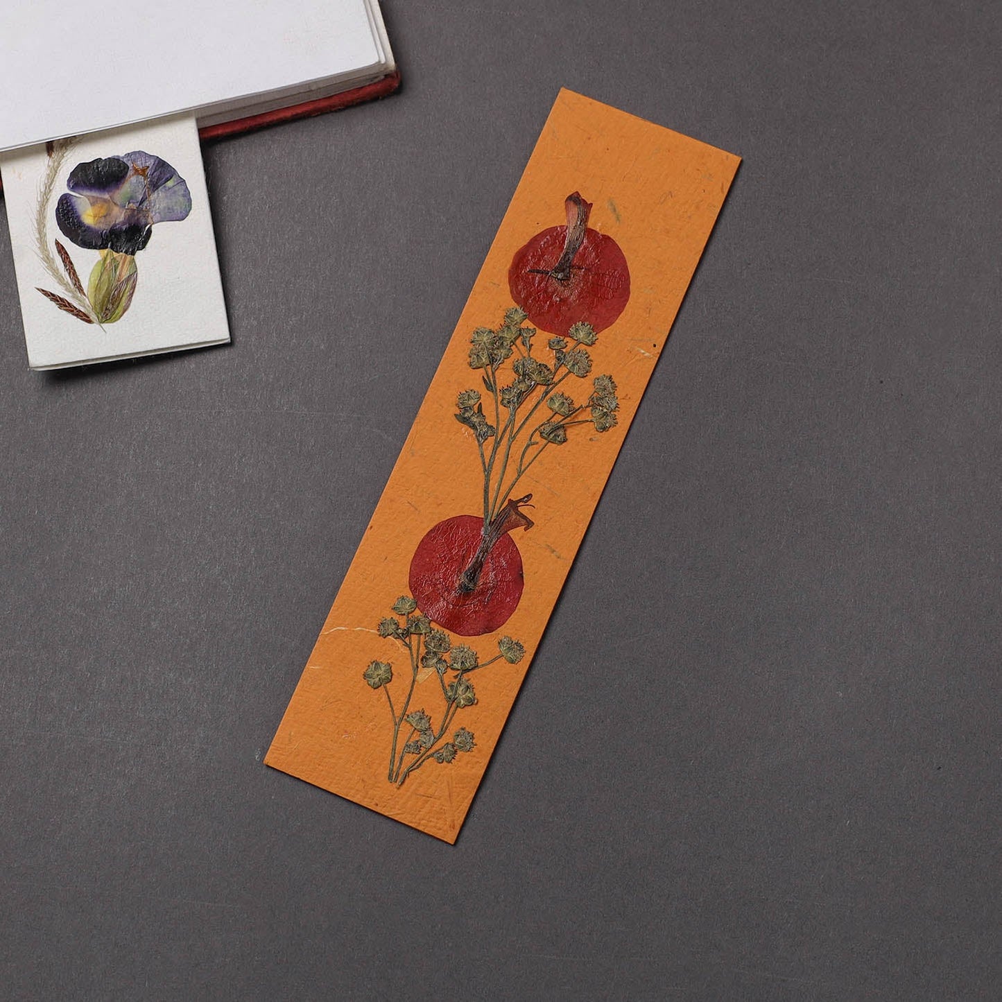 Buy Flower Art Handmade Paper Magnetic Bookmark