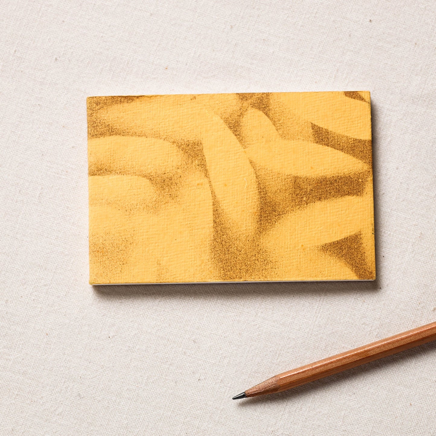 Flower Art Work Note Pad (4.7 x 3 in)