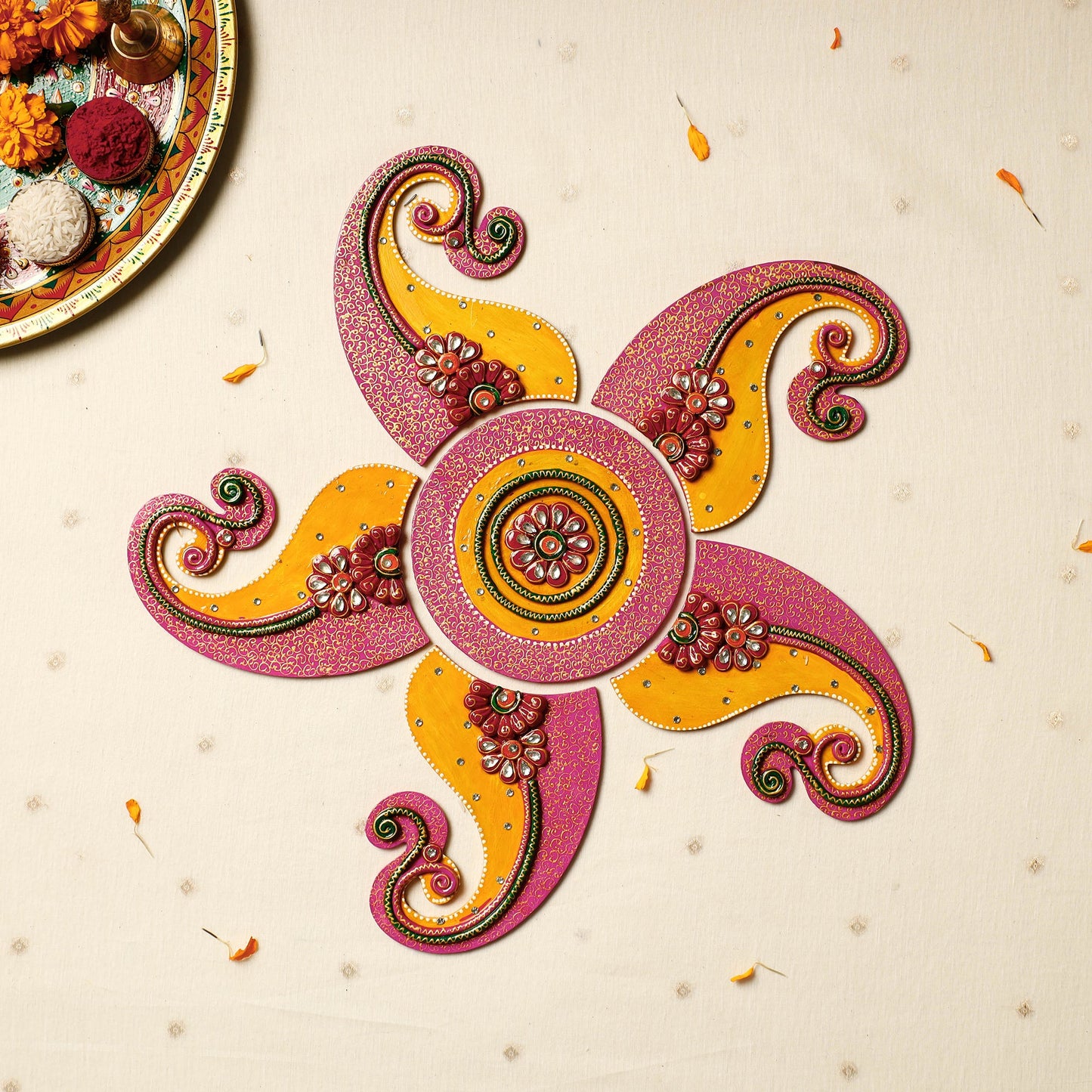 handpainted rangoli