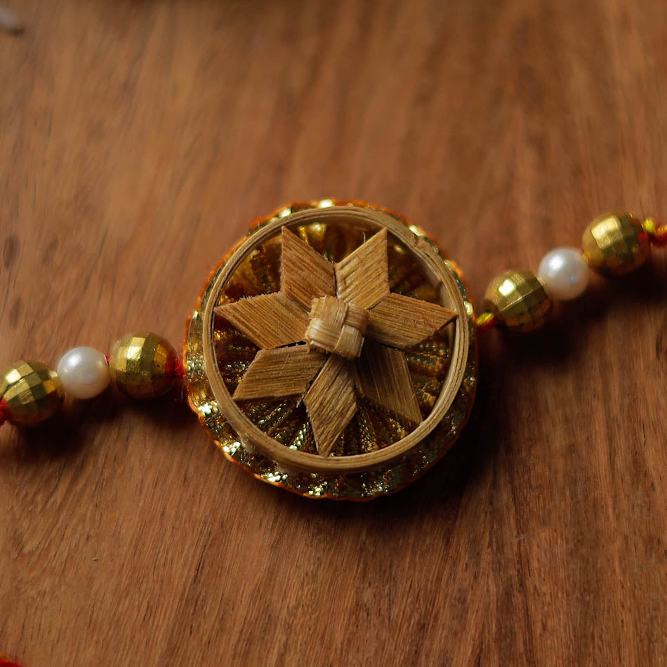 Handmade Bamboo Craft Beadwork Rakhi by Baansuli 20